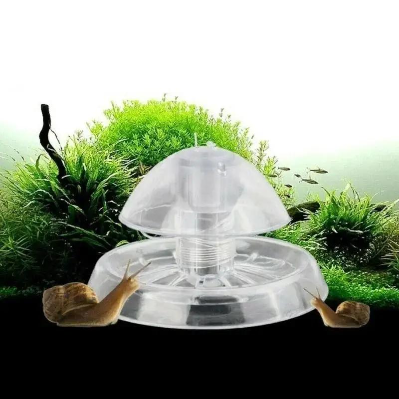 Aquarium Planted Fish - 2026 New 6/8CM Clear Plastic Snail