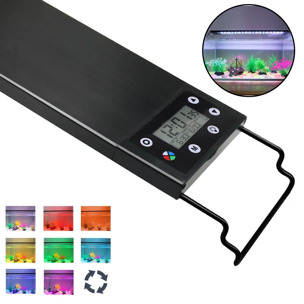 Led Planted Tank Light - IP68 Waterproof Aquarium LED Light, Full