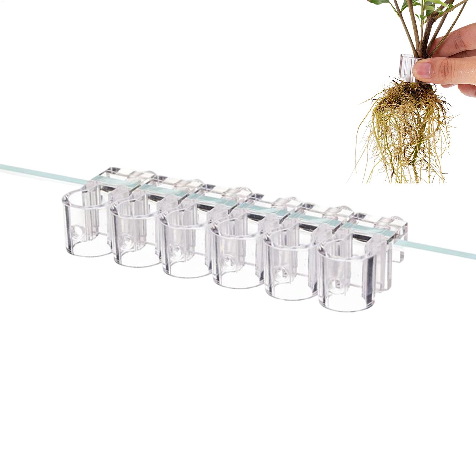 Aquarium Plant Holder - Plant Holder For Aquarium 6 Pieces