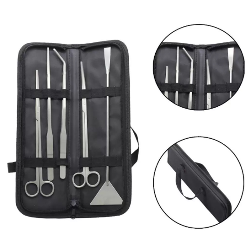 Aquarium Plant Utensils - Aquarium Cleaning Tools Set Wave Scissors