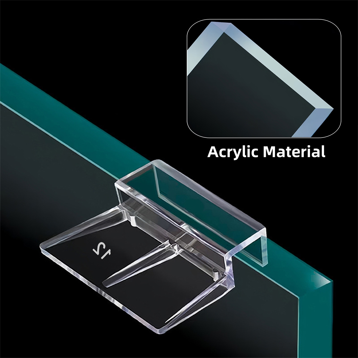 10Pcs Transparent Acrylic Fish - đánh giá và giá Aquarium Plant Holder