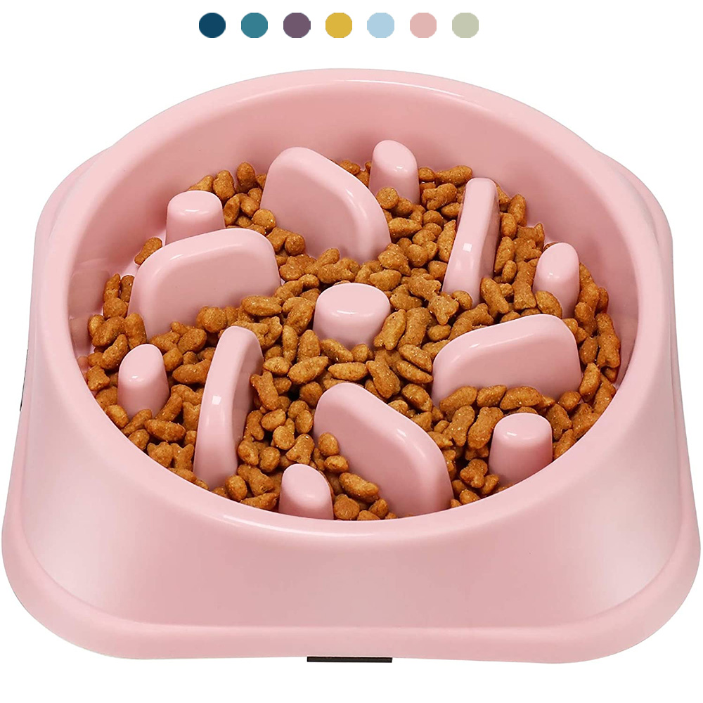 Pet Dog Slow Feeder Bowl Non S - đánh giá và giá Royal Canin Food Medium