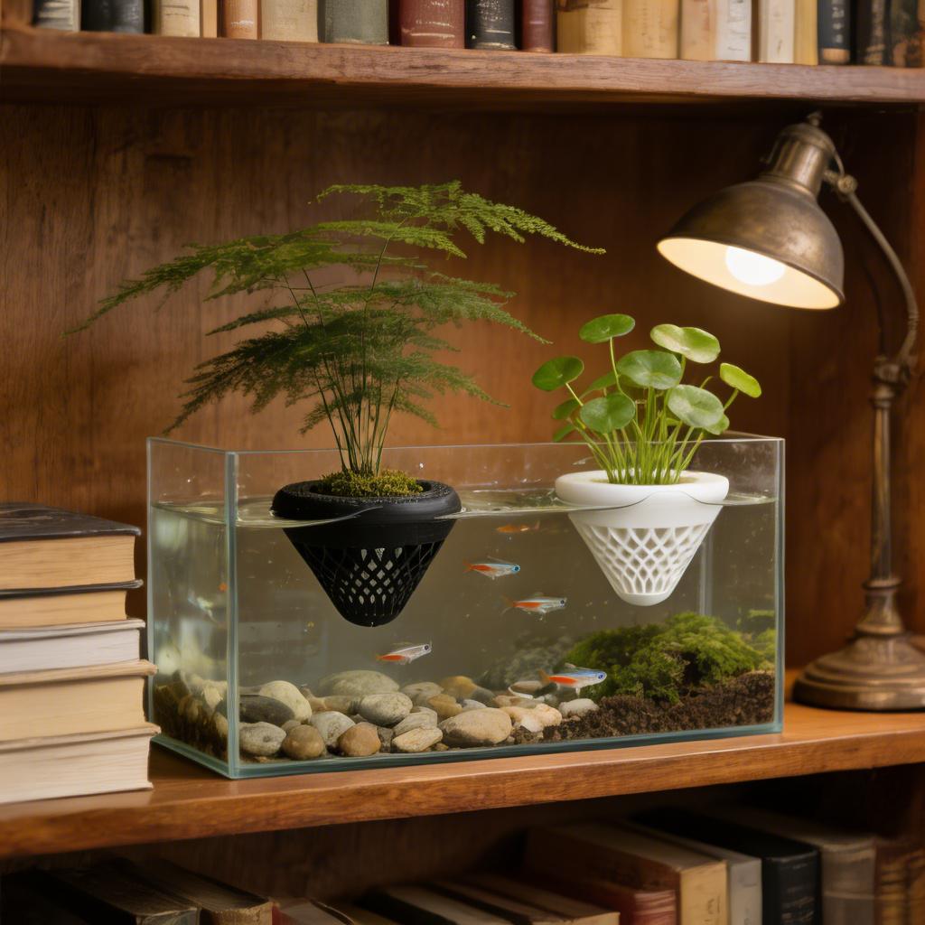 2PCS Floating Aquarium Plant H - đánh giá và giá Aquarium Plant Holder