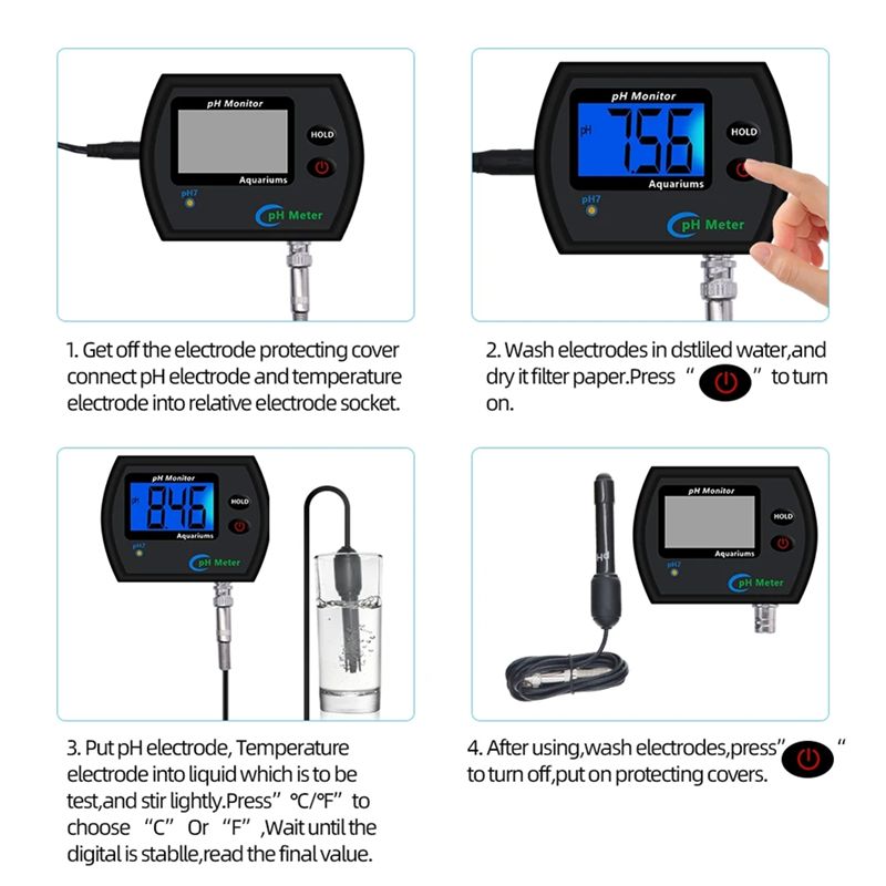 M12K-PH Meter Online PH Monito - đánh giá và giá Aquarium Plant Lab