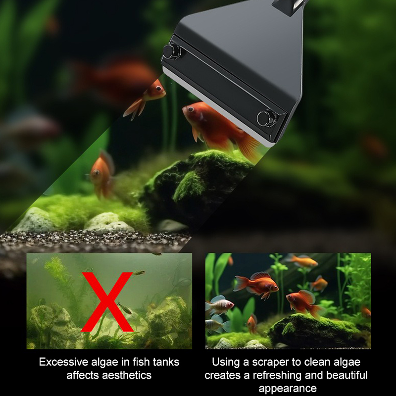 Aquarium Algae Remover Aluminu - đánh giá và giá Aquarium Plant Utensils