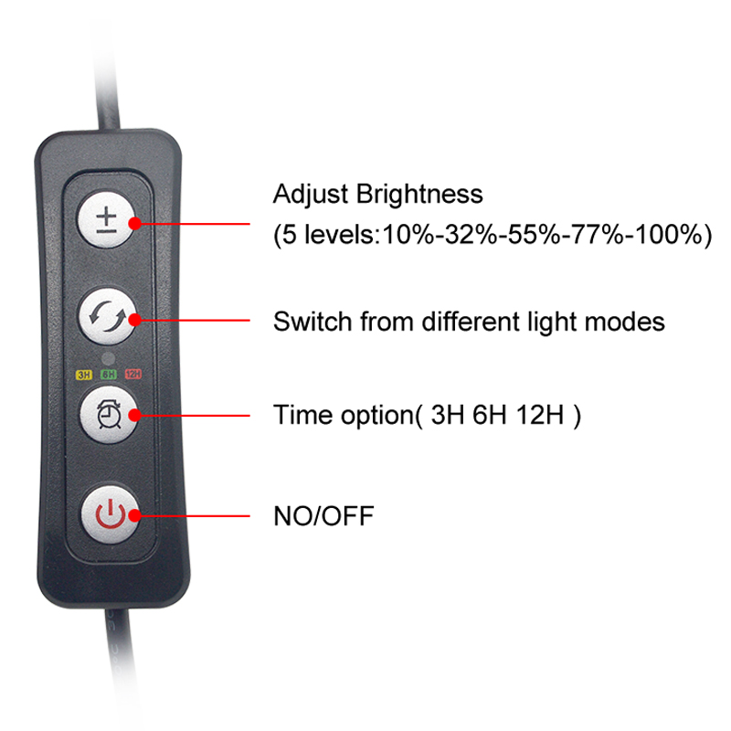 Hồ Cá Đèn LED Cho 16-64CM Cá S - đánh giá và giá Led Planted Tank Light