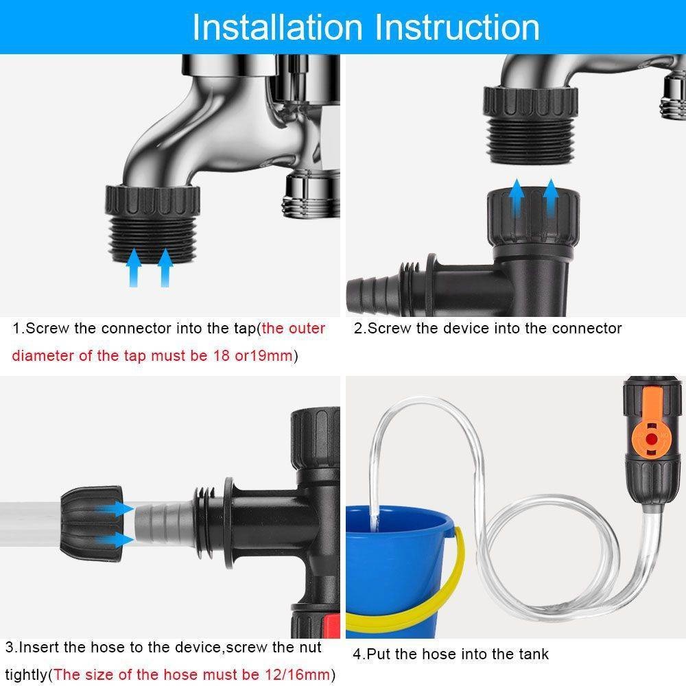 Fish Tank Water Changer Access - đánh giá và giá Aquarium Plant Utensils