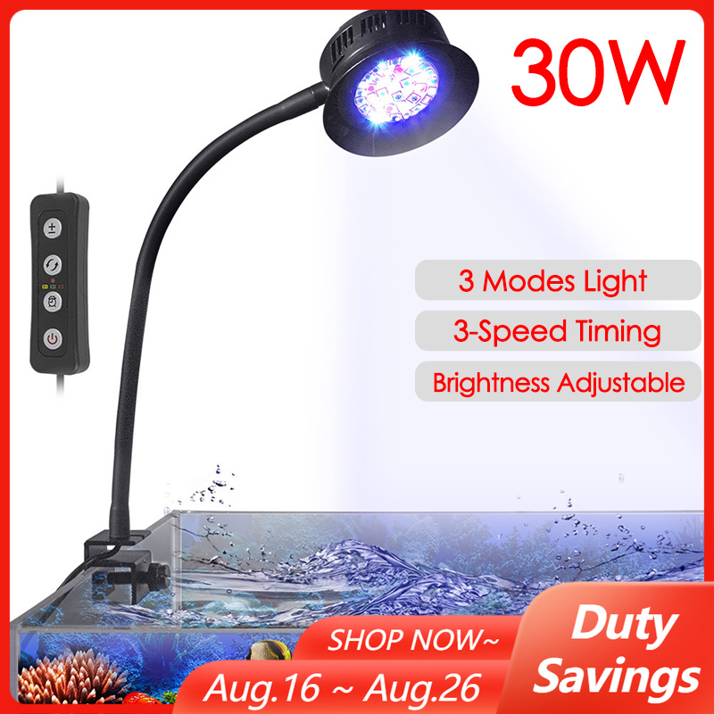 30W Aquarium Fish Tank Sea Wat - đánh giá và giá Led Planted Tank Light
