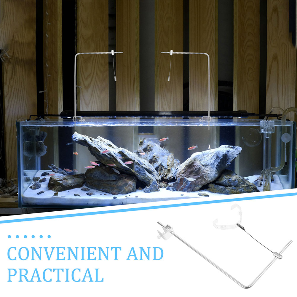 2pcs Aquarium Light Holder Wit - đánh giá và giá Aquarium Plant Holder