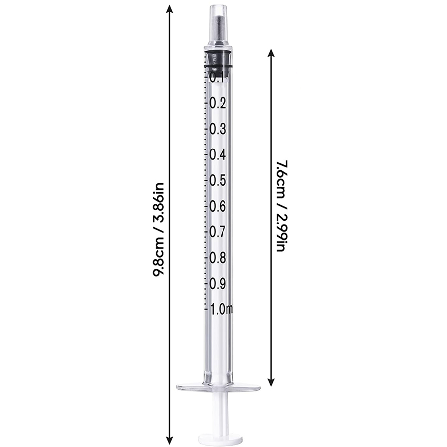 1ml Syringe for Veterinary Use - đánh giá và giá Aquarium Plant Lab