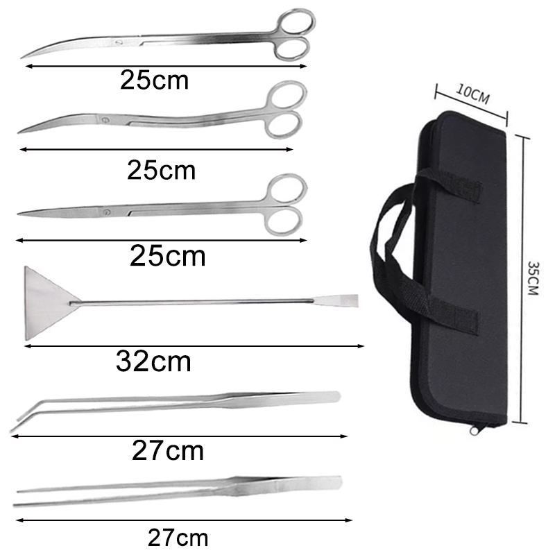 Aquarium Cleaning Tools Set Wa - đánh giá và giá Aquarium Plant Utensils