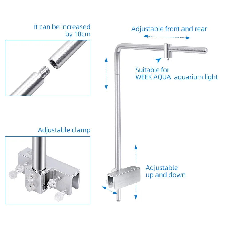 Week Aqua Light Stand Universa - đánh giá và giá Led Planted Tank Light